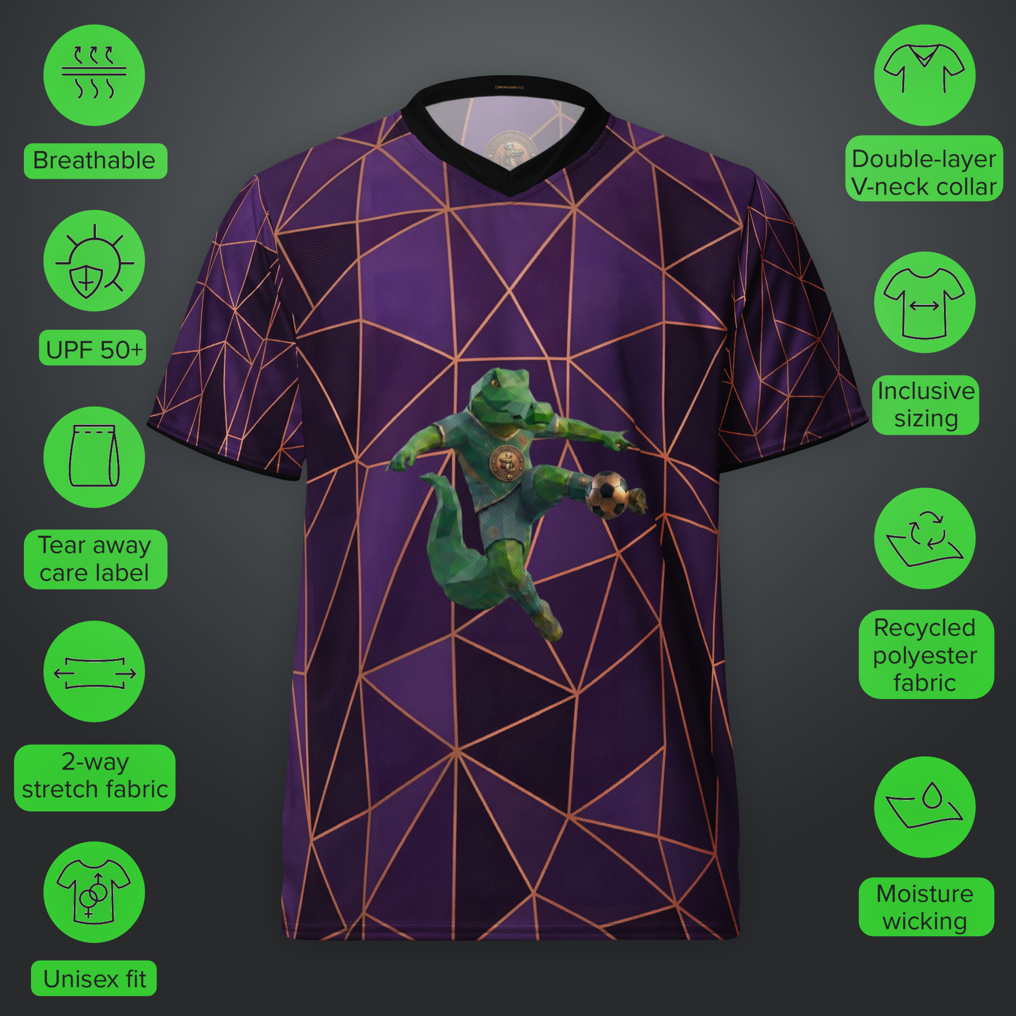 Purple & Black – Fullback Edition